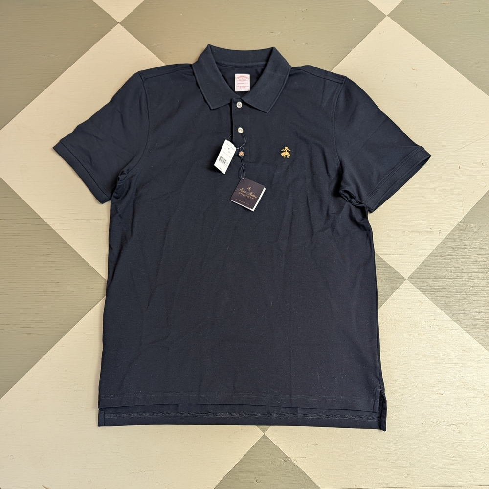 Brooks Brothers Navy Polo